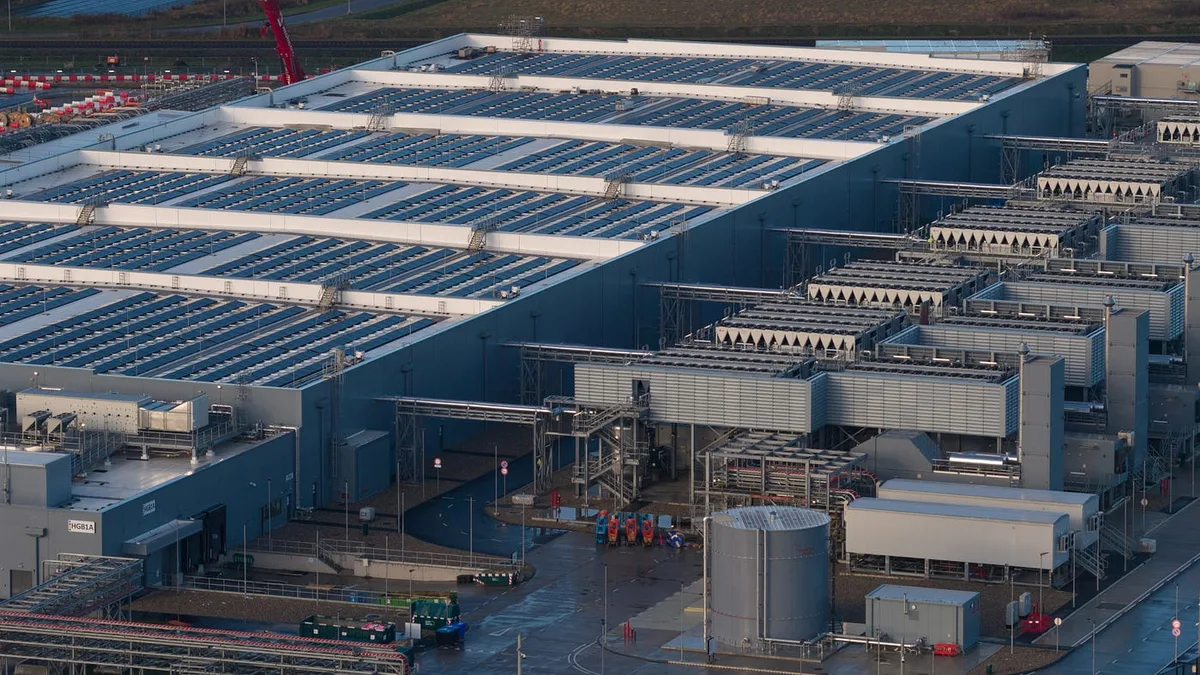 A large centralized data centre